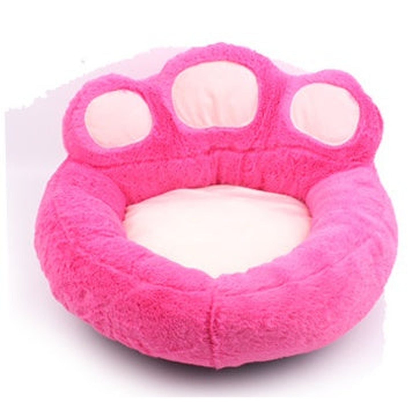 Teddy Fabric Fleece Dog Bed with Optional Removable Mat