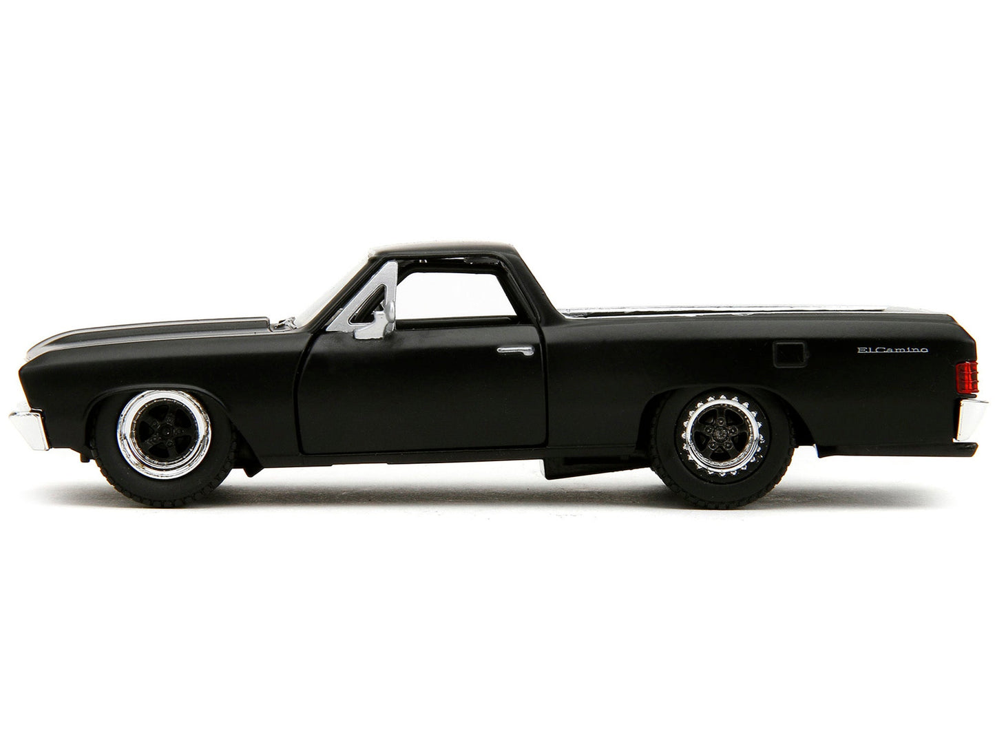 1967 Chevrolet El Camino Matt Black "Fast & Furious" Series 1/32 Diecast Model Car by Jada - Asmota