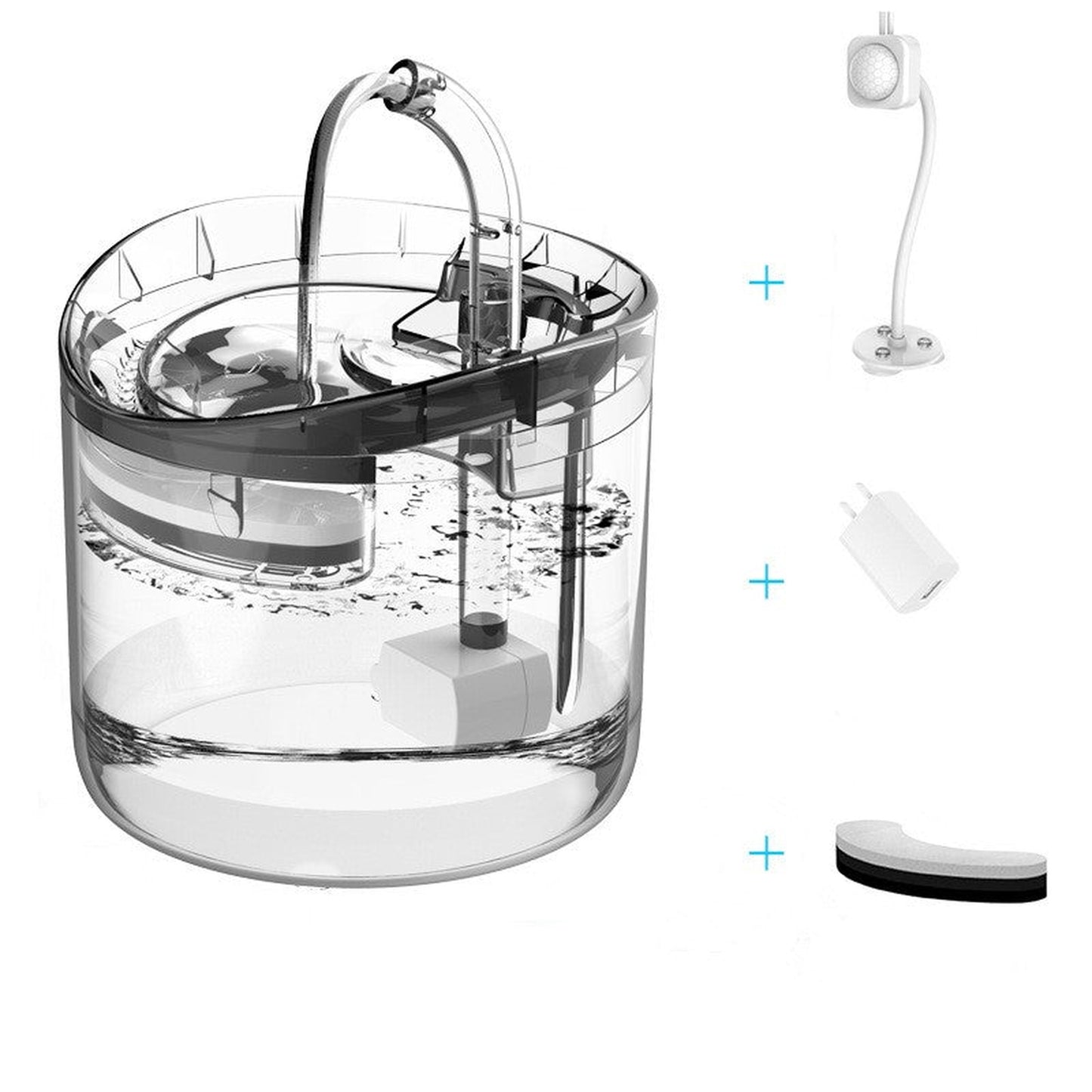 Automatic Circulation Smart Cotton Dog Water Fountain 3L Capacity