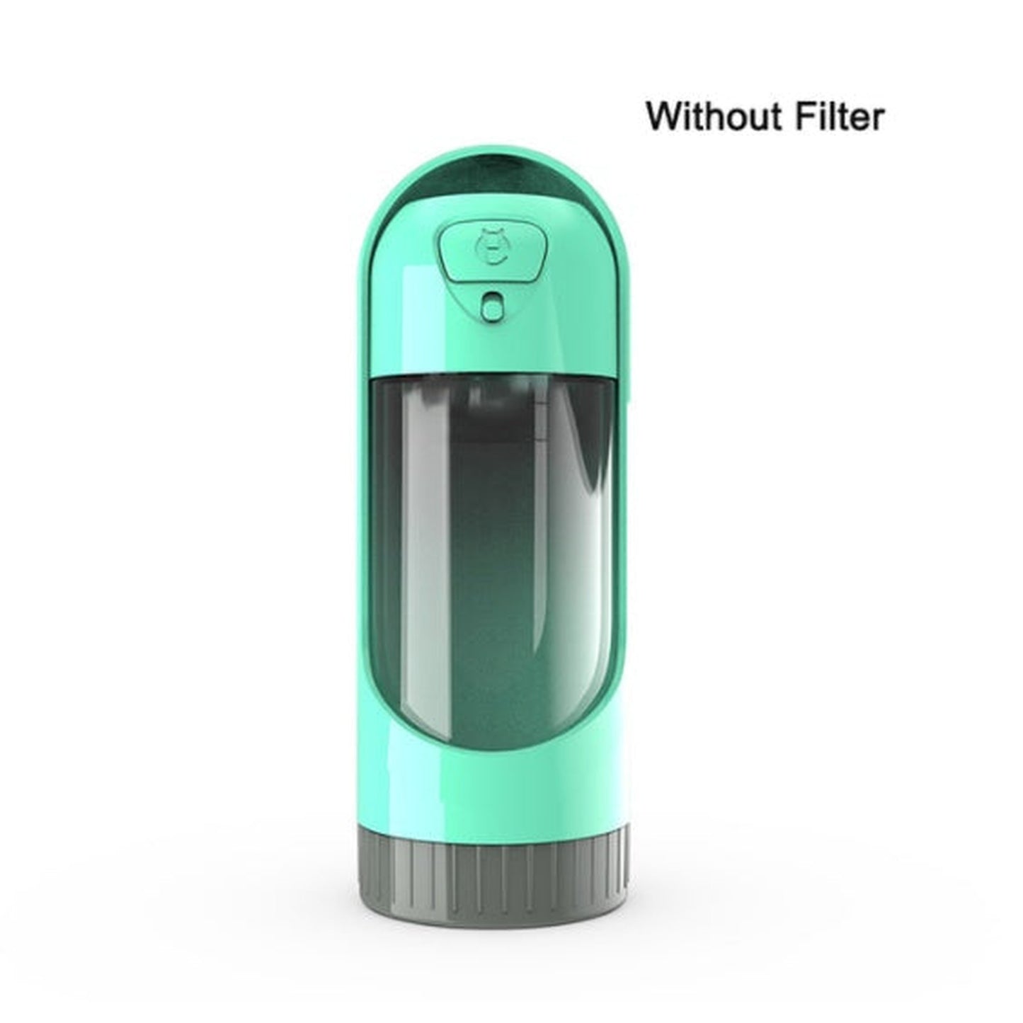 Filtered Cat Water Fountain in Transparent Plastic, Multiple Colors