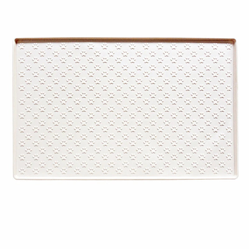 Pet Placemat Cat Dog Drinking Feeding Placemat Feeder Mats Cat Feed Mat Dog Food bowl Mat Silicone Waterproof Pet Bowl Pad