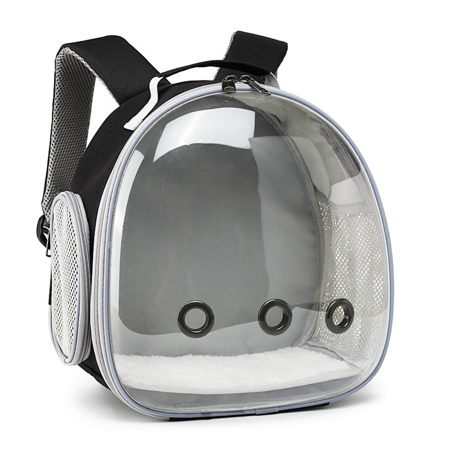 Transparent Plastic Dog Carrier Backpack for Small Breeds