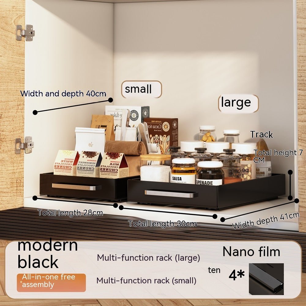 Multi - functional Storage Rack Kitchen Tableware - Asmota