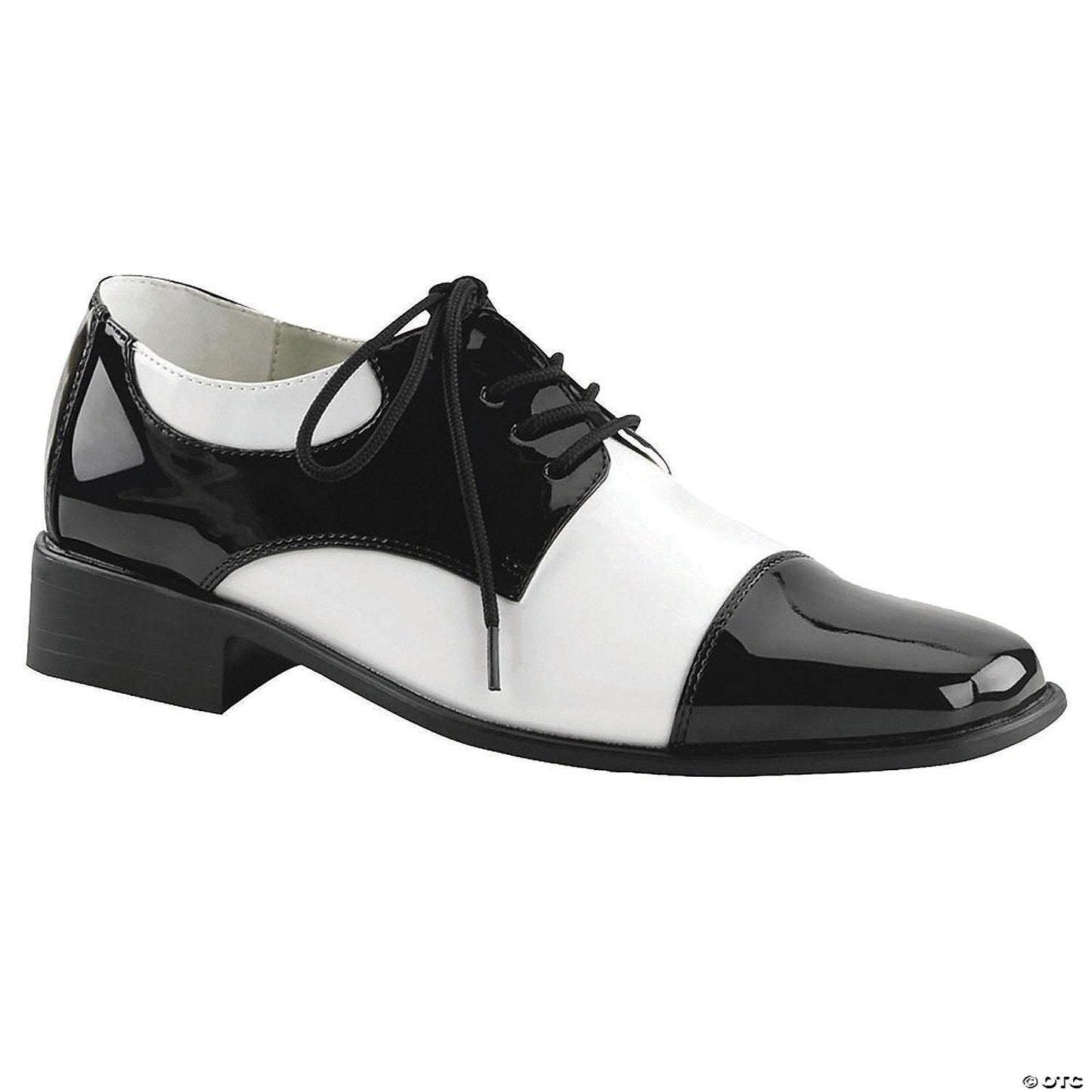 Shoe oxford bk and wt men sm - Asmota