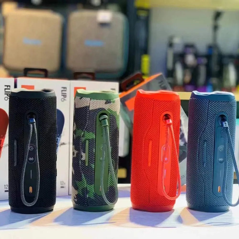 speaker flip 6 Outdoor Sports Waterproof Portable Subwoofer Bass Wireless BT 5.1 Speaker with TF USB FM Local Warehouse - Asmota