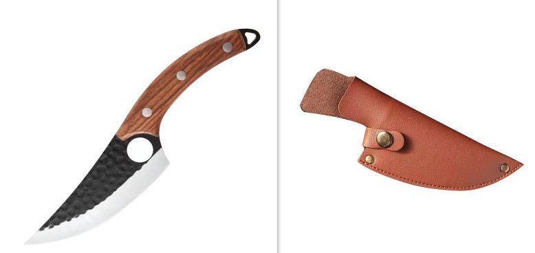 Stainless Steel Hand Hammered Tone Boning Knife Household Kitchen - Asmota