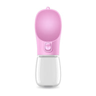 Portable Food Grade Plastic Dog Water Bottle with Drinking Cup