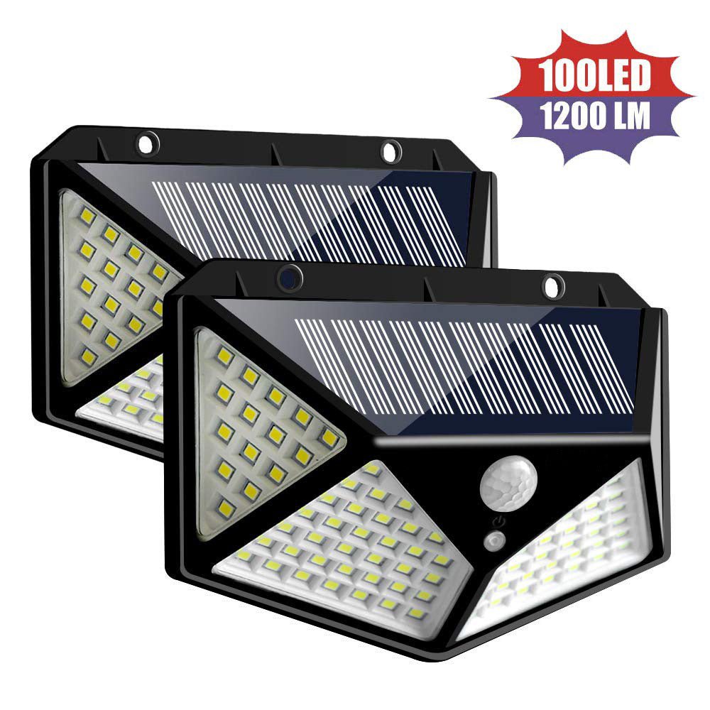 100LED solar wall light - Asmota