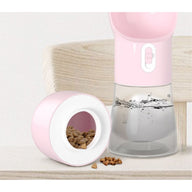 Traveling Transparent Plastic Dog Water Dispenser Fountain