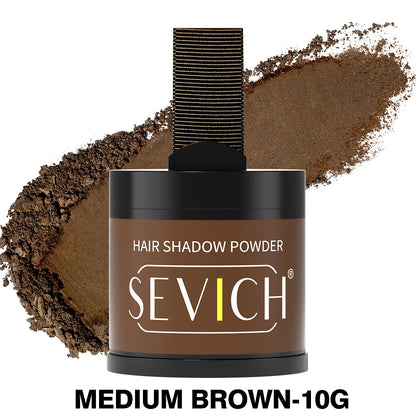 10g SEVICH Hairline Powder Hair Root Cover Up Waterproof Instant Modified Repair Hair Shadow Powder Makeup Hair Concealer 5color - Asmota