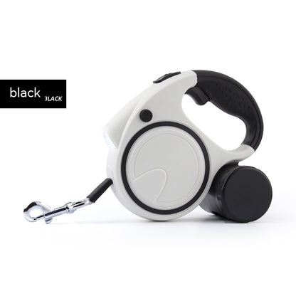 New Pet Flashlight Automatic Retractable Leash