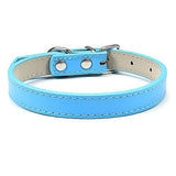 PU Leather Dog Collar in Multiple Colors