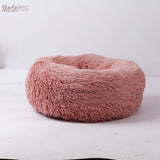 Plush Round Dog Nest Bed in Multiple Colors and Sizes