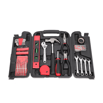 136pcs Tool Set Red - Asmota
