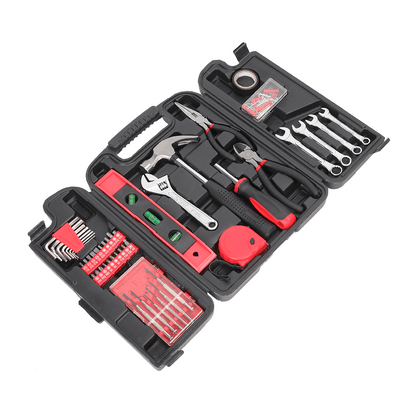 136pcs Tool Set Red - Asmota