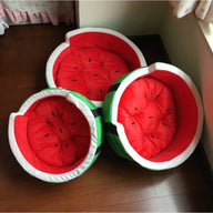 Four Seasons Watermelon Fabric Dog Litter Box Bed Nest