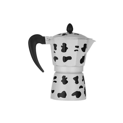 150ml/300ml Aluminum Alloy Cow Printed Coffee Maker Moka Pot Espresso Mocha Latte Percolator Filter Cafetera - Asmota