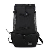 Double Shoulder Nylon Dog Carrier Backpack for Travel and Outdoors