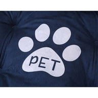 Winter Warm Cotton Dog Kennel Bed Mat in Blue or Red