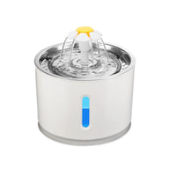 Stainless Steel Dog Water Fountain with Multi-Power Options