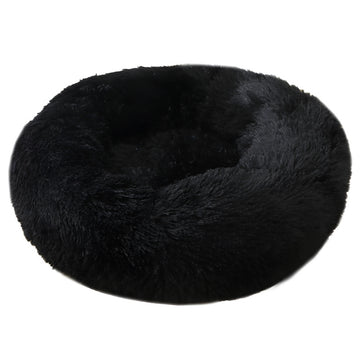 Plush Round Removable Washable Dog & Cat Cushion Bed