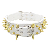 Explosion Proof Rivet Bite Resistant Large Dog Collar