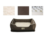 Removable Washable Fabric Dog Bed Mat for Golden Retriever Medium-Large