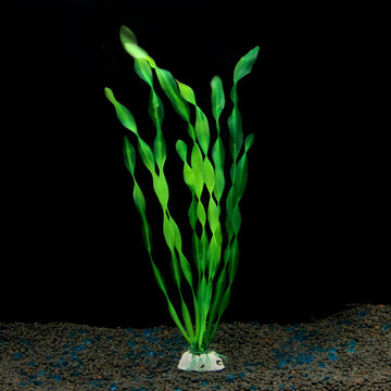 Fish House Love Grass Plastic Aquarium Decoration for Fish Tanks