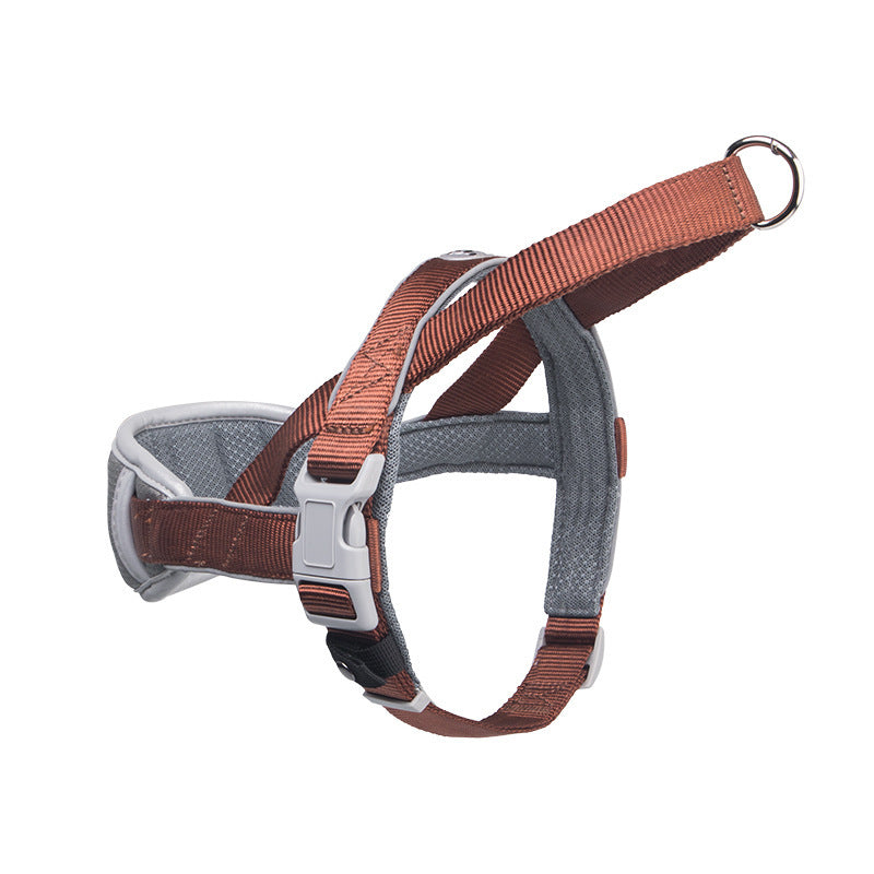 Dog Leash Vest Type Chest Strap