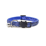 Adjustable Fabric Cat Collar with Bell 21-34cm