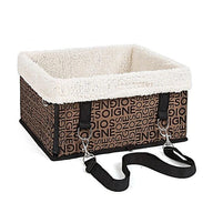 Waterproof Foldable Dog Car Seat with Memory Foam Booster