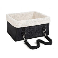 Waterproof Foldable Dog Car Seat with Memory Foam Booster