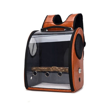Foldable Breathable Stainless Steel Parrot Carrier Bag L