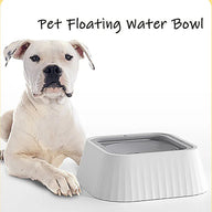 Splash-Resistant Floating Plastic Dog Water Bowl