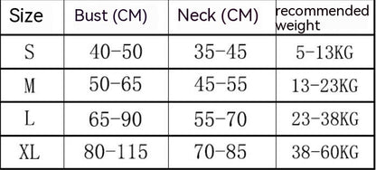 Breathable Reflective Explosion-proof Vest Dog Harness