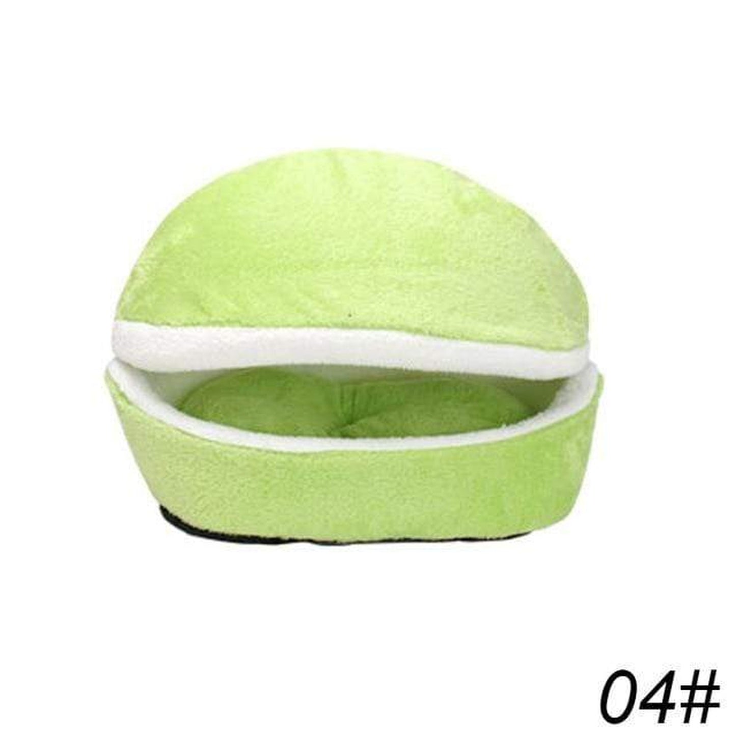 Removable Washable Plush Dog Nest Bed 45x32x32cm