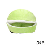 Removable Washable Plush Dog Nest Bed 45x32x32cm