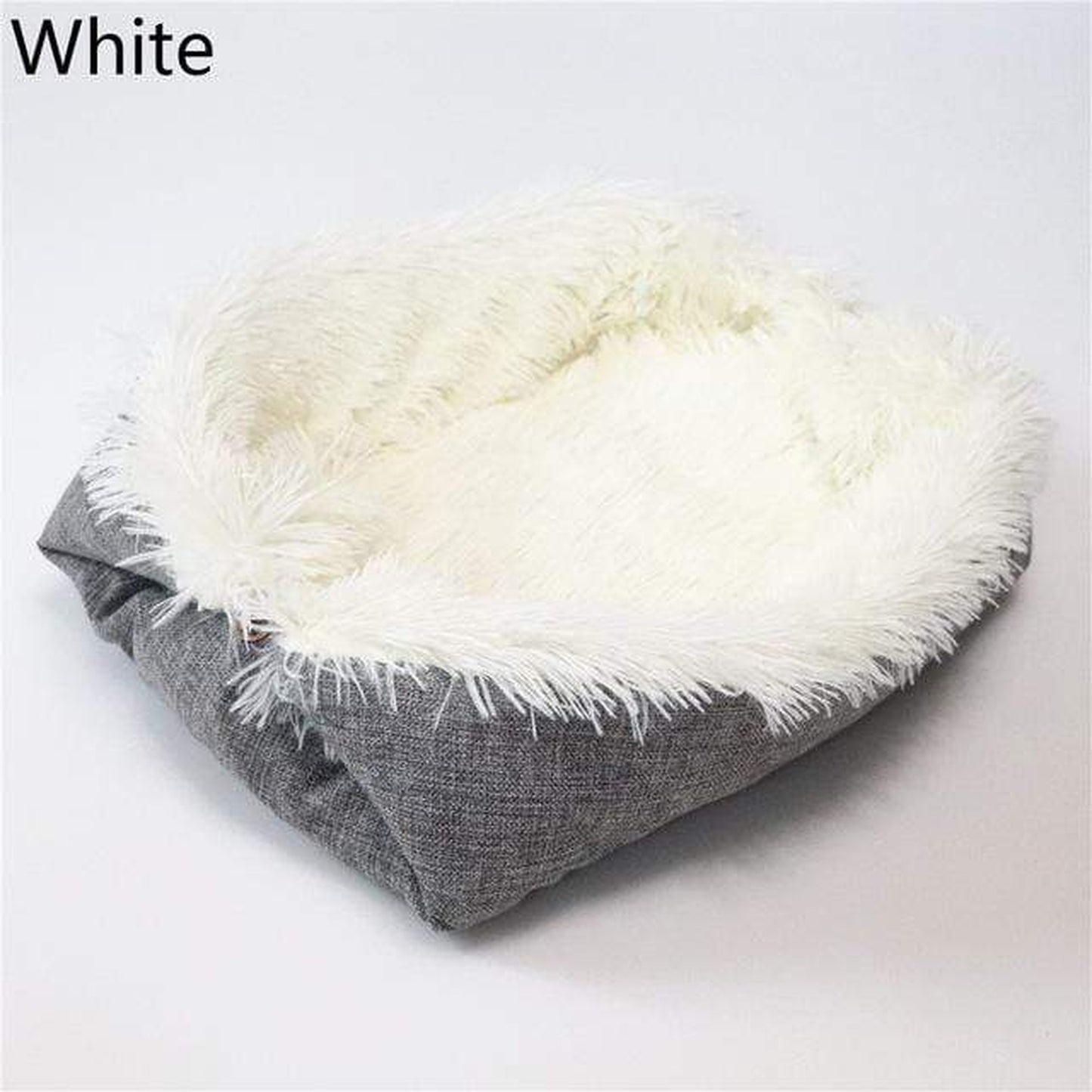 Removable Washable Plush Dog Nest Bed 45x32x32cm