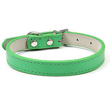 PU Leather Dog Collar in Multiple Colors