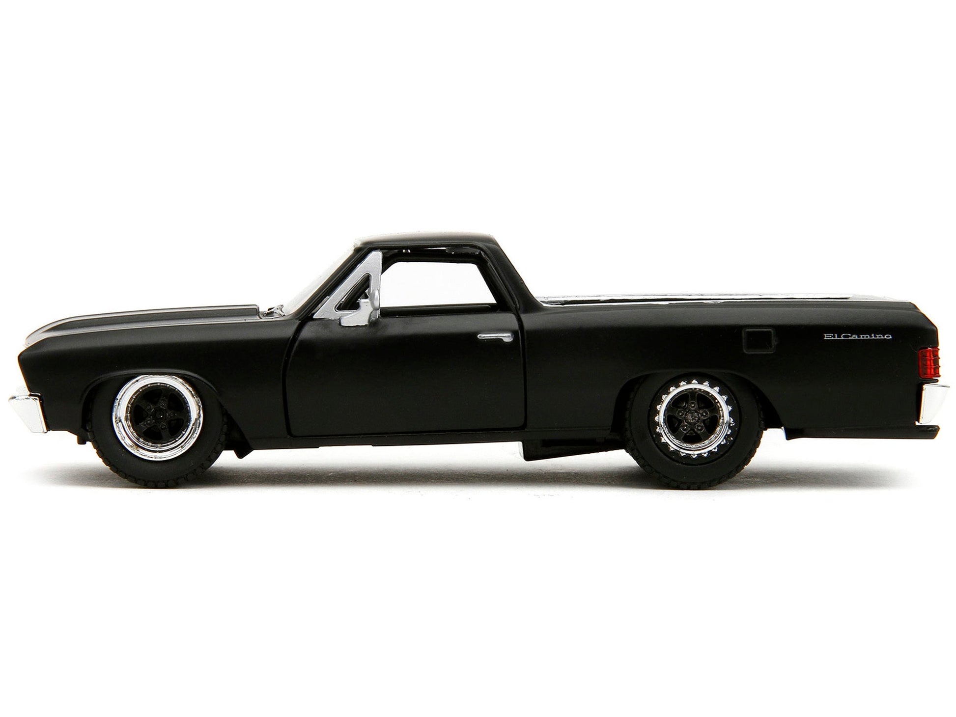 1967 Chevrolet El Camino Matt Black "Fast & Furious" Series 1/32 Diecast Model Car by Jada - Asmota