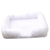 Plush Round Winter Dog Bed in Multiple Colors and Sizes