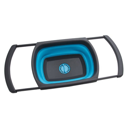 1Pc Collapsible Scalable Silicone Colander Folding Kitchen Silicone Strainer Fruit Vegetable Wash Colanders kitchen Cooking Tool - Asmota