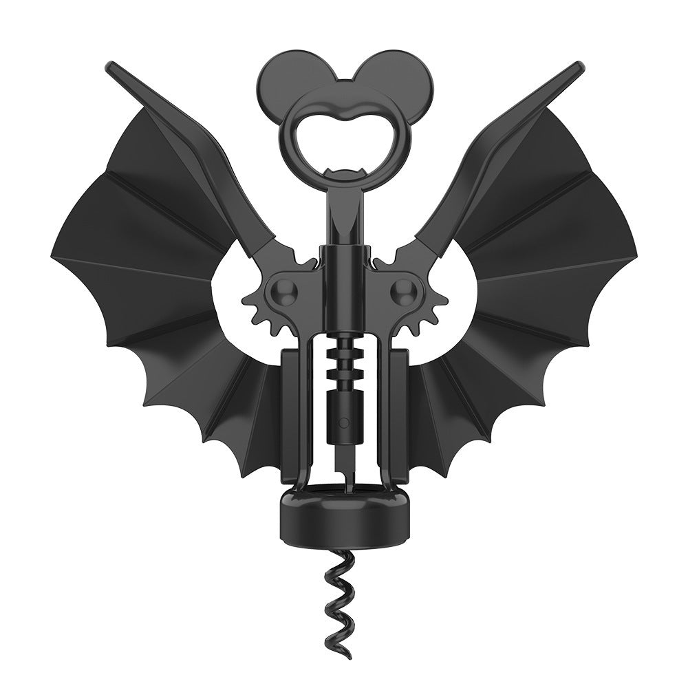 2 - in - 1 Wine Bottle Opener Bat Bottle Opener Creative Kitchen Gadgets - Asmota