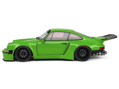 2022 Porsche 911 KS - R Green Metallic 1/18 Diecast Model Car by Solido - Asmota