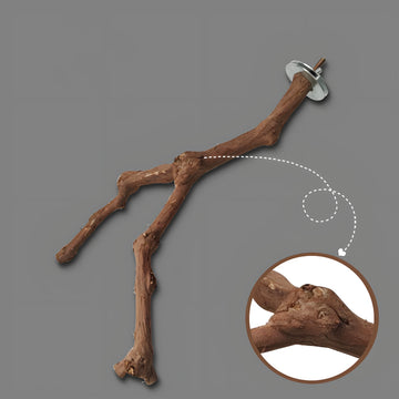 Wooden Stand Pole Bird Perch for Parrot Birds