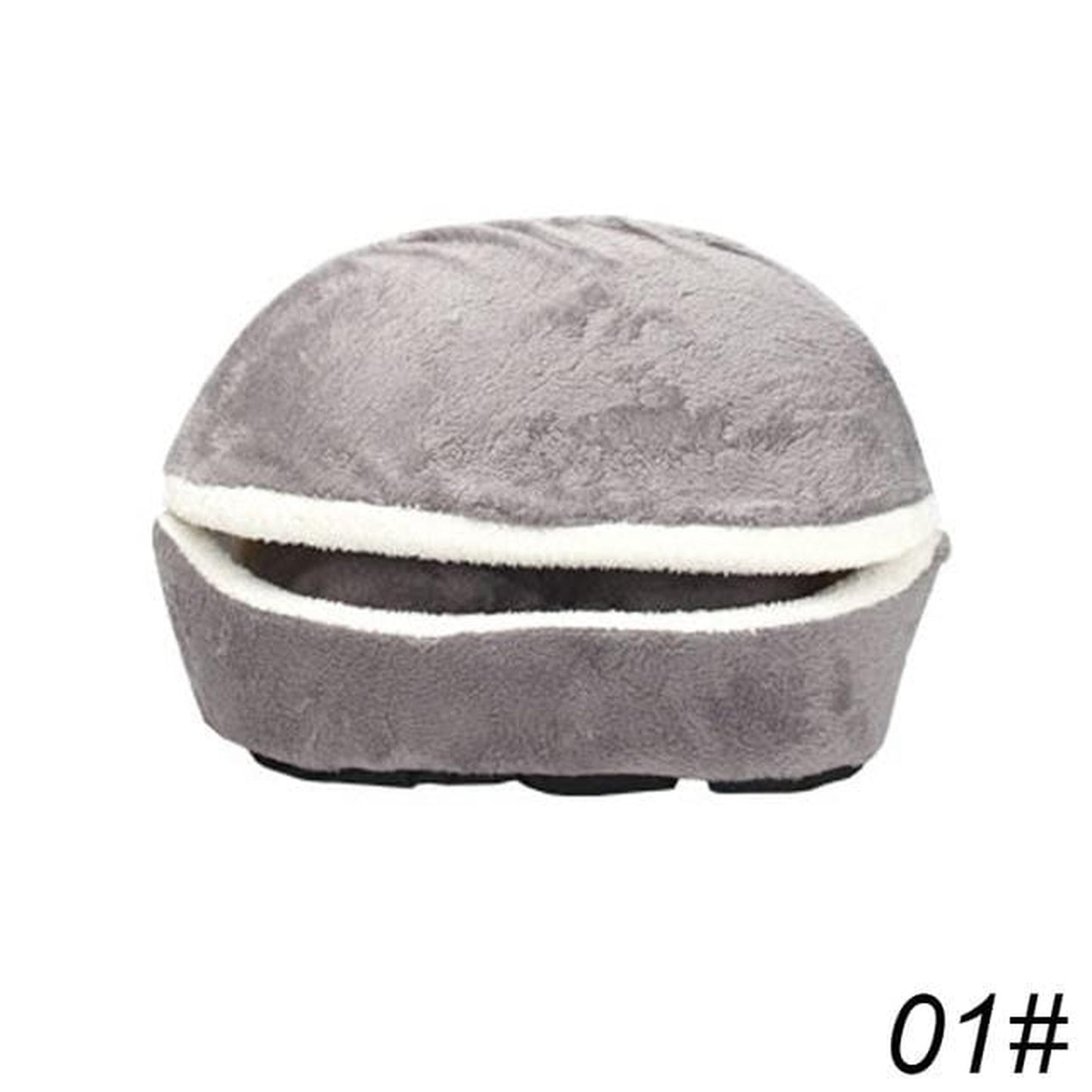 Removable Washable Plush Dog Nest Bed 45x32x32cm