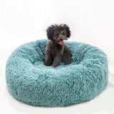 Plush Round Dog Nest Bed in Multiple Colors and Sizes