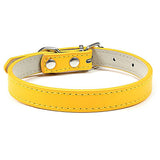PU Leather Dog Collar in Multiple Colors