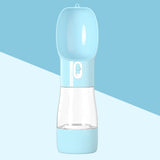 Traveling Transparent Plastic Dog Water Dispenser Fountain