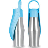 Portable Silicone Leaf-Design Dog Water Bowl Dispenser